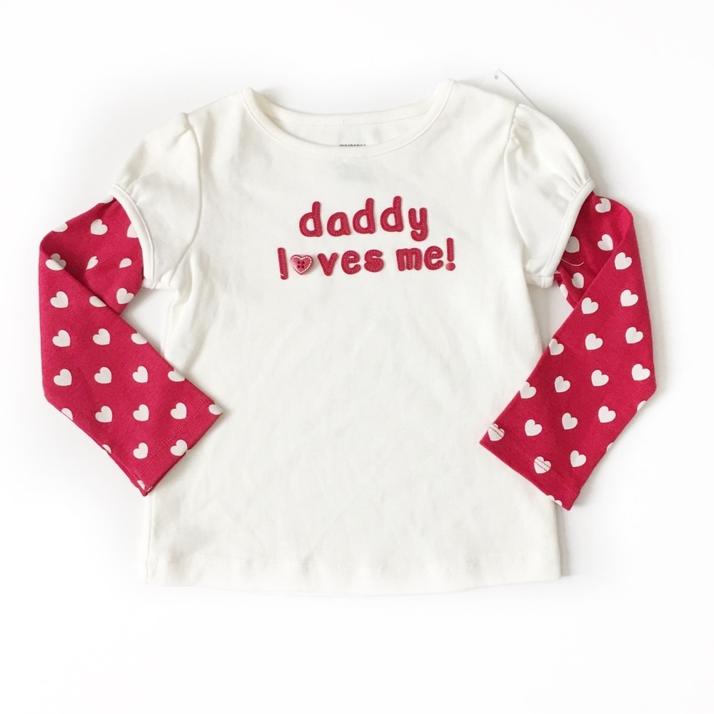 NWT Daddy Loves Me Shirt